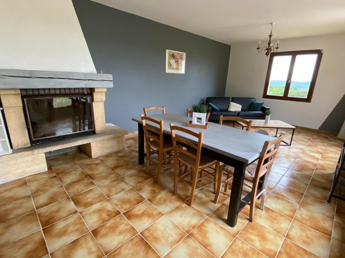 Maison En Campagne Avec Vue Sur Les Pyrenees Estampes Eksteriør bilde