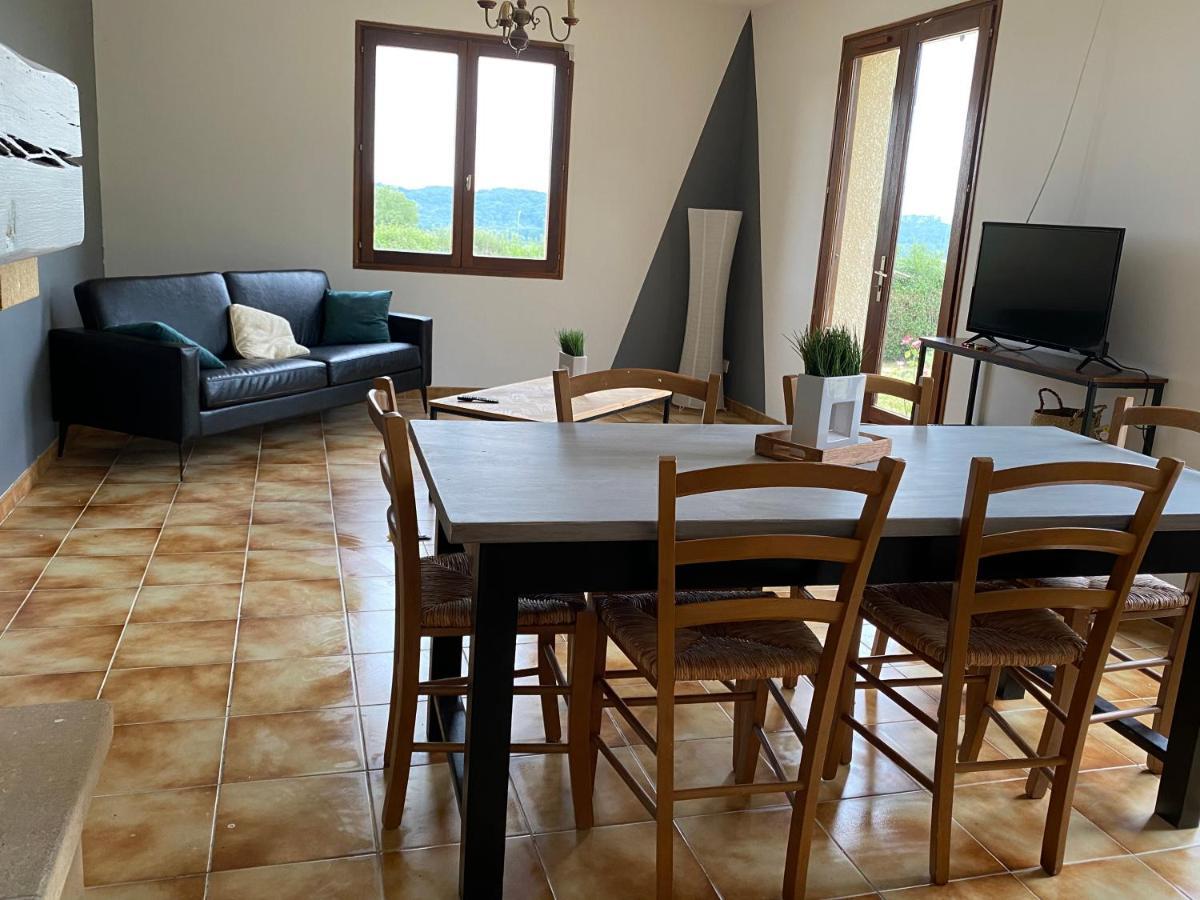 Maison En Campagne Avec Vue Sur Les Pyrenees Estampes Eksteriør bilde
