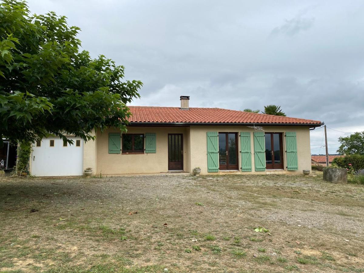 Maison En Campagne Avec Vue Sur Les Pyrenees Estampes Eksteriør bilde